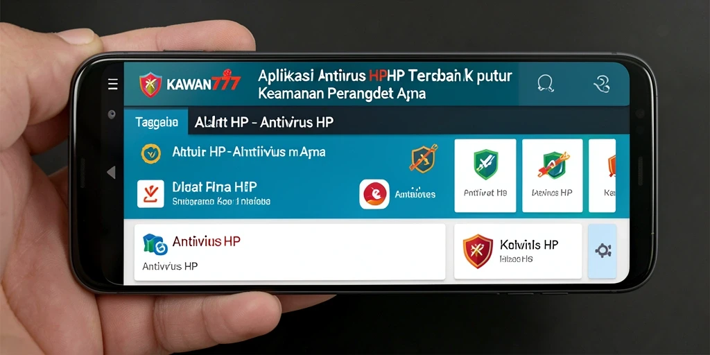 Tampilan antarmuka KAWAN777 yang sederhana dan fungsional.