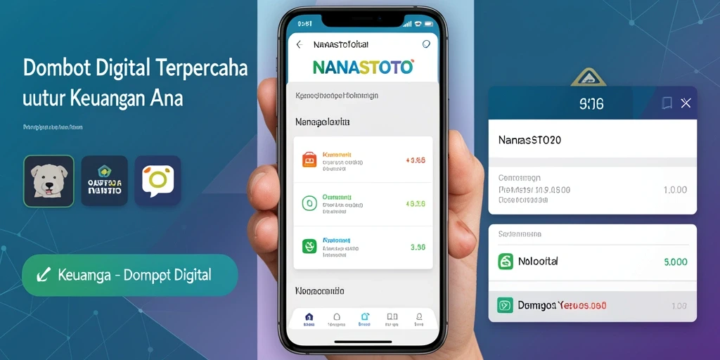 Tampilan antarmuka pengguna NANASTOTO yang sederhana dan intuitif.