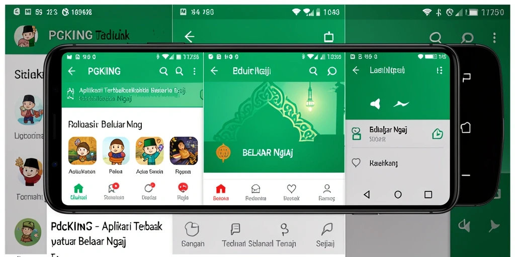 Tampilan antarmuka PGKING yang interaktif dan user-friendly.