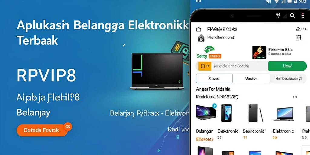 Tampilan antarmuka RPVIP8 yang modern dan fungsional.