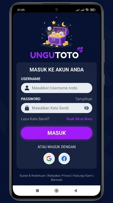 Panduan Masuk Akun Ungutoto untuk Pengguna Android